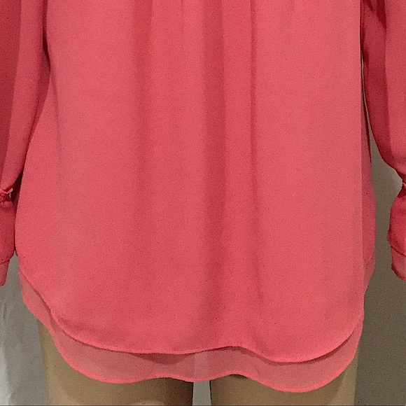 White House Black Market Smocked Ruffle Top - Picture 10 of 16